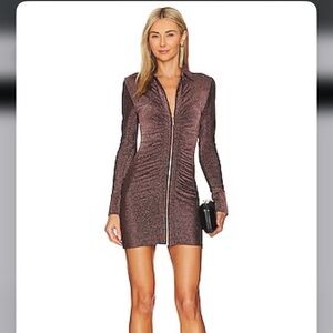 NWT Steve Madden Isabel dress in copper, XS